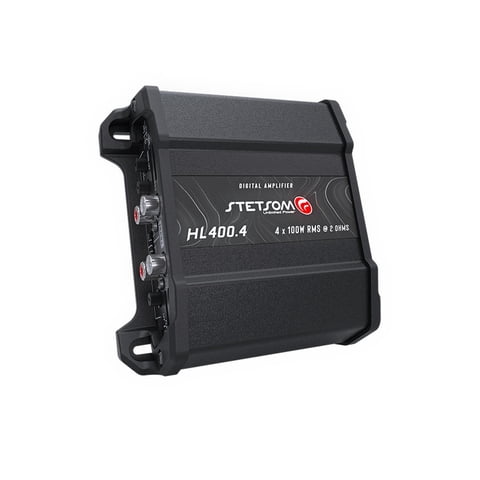 Amplificador 4 Canales Stetsom Hl400.4 4X100W Rms 5Hz-24Khz