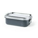 thumbnail image 1 of Contenedor Tupper Hermético Acero Inox. Gris Shonka 750 ml, 1 of 3
