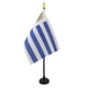 thumbnail image 1 of Banner AZ FLAG Uruguay - Bandera de mesa (poliéster, 15 x 10 cm), 1 of 5