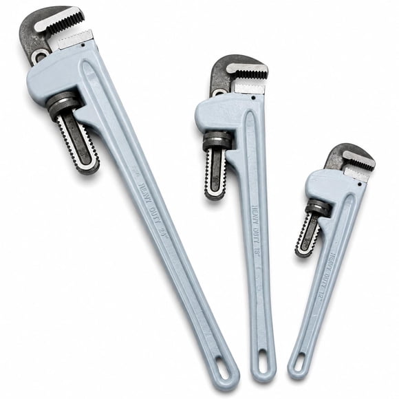 Juego de 3 piezas de llaves de tubo Stark USA 35 cm / 46 cm / 61 cm