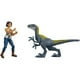 thumbnail image 2 of Jurassic world dominion Sammy y Velociraptor, 2 of 3