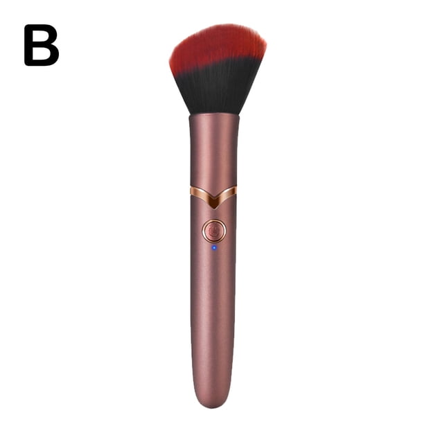 Electric Makeup Brush Foundation Blending Brush Massage Vibration Loose Powder Blush For Face Makeup Beauty Tools