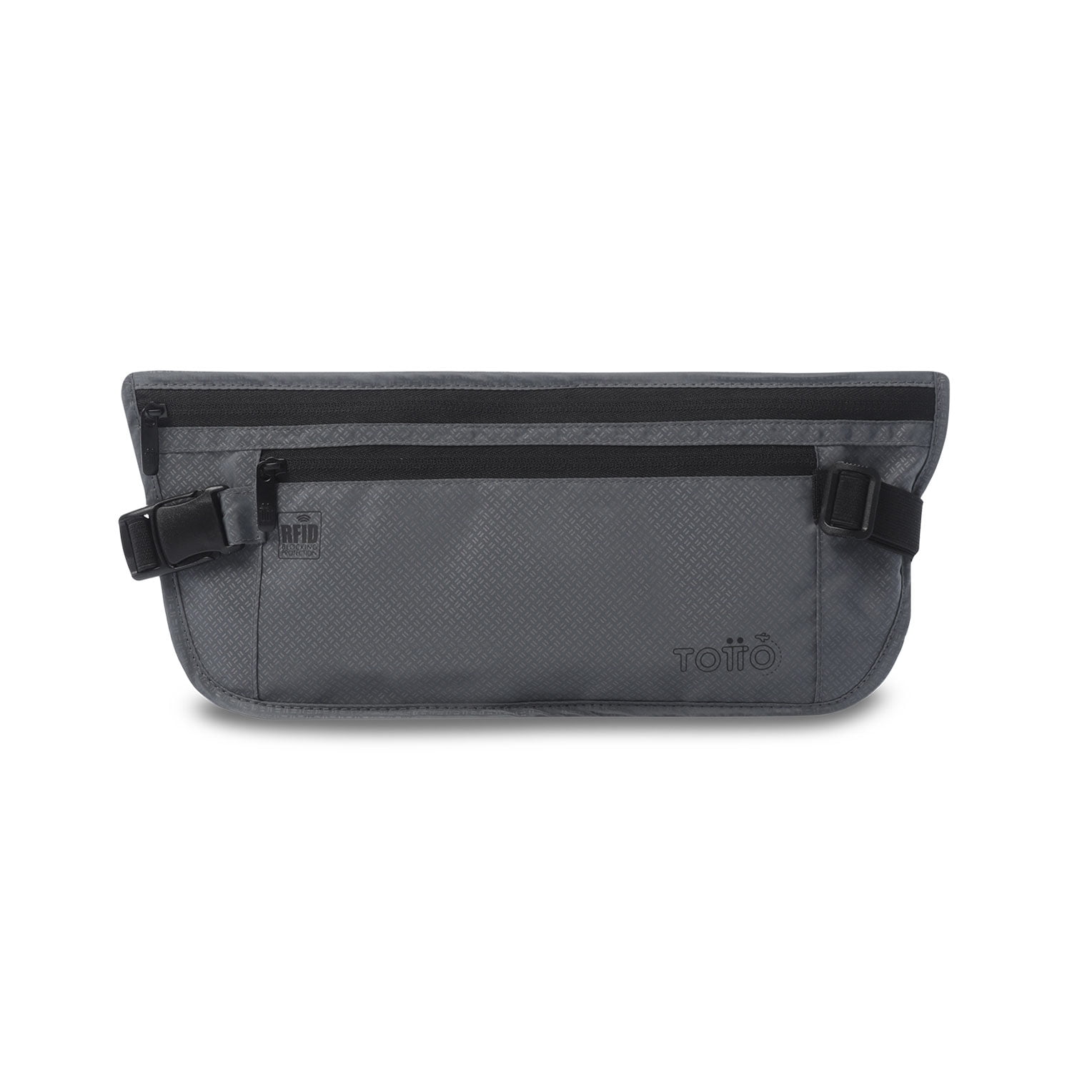 Totto - Banano Invisible De Viaje Security Con Rfid Blocker Gris