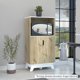 thumbnail image 1 of Despensa Bi-Color Mueble De Microondas Duna - Blanco, 1 of 14