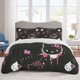 thumbnail image 1 of Hello kitty Bedding Sets Cartoon Duvet Cover Lightweight 3 Piece Bet Sets for Kids Boys Girls, 1 of 5