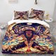 thumbnail image 1 of Flame Goddess of Fire Themed Bedding Set Soft and Comfortable Ideal for All Seasons, 1 of 5