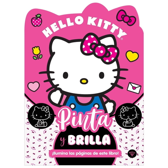 Libro para pintar troquelado 24pag hello kitty