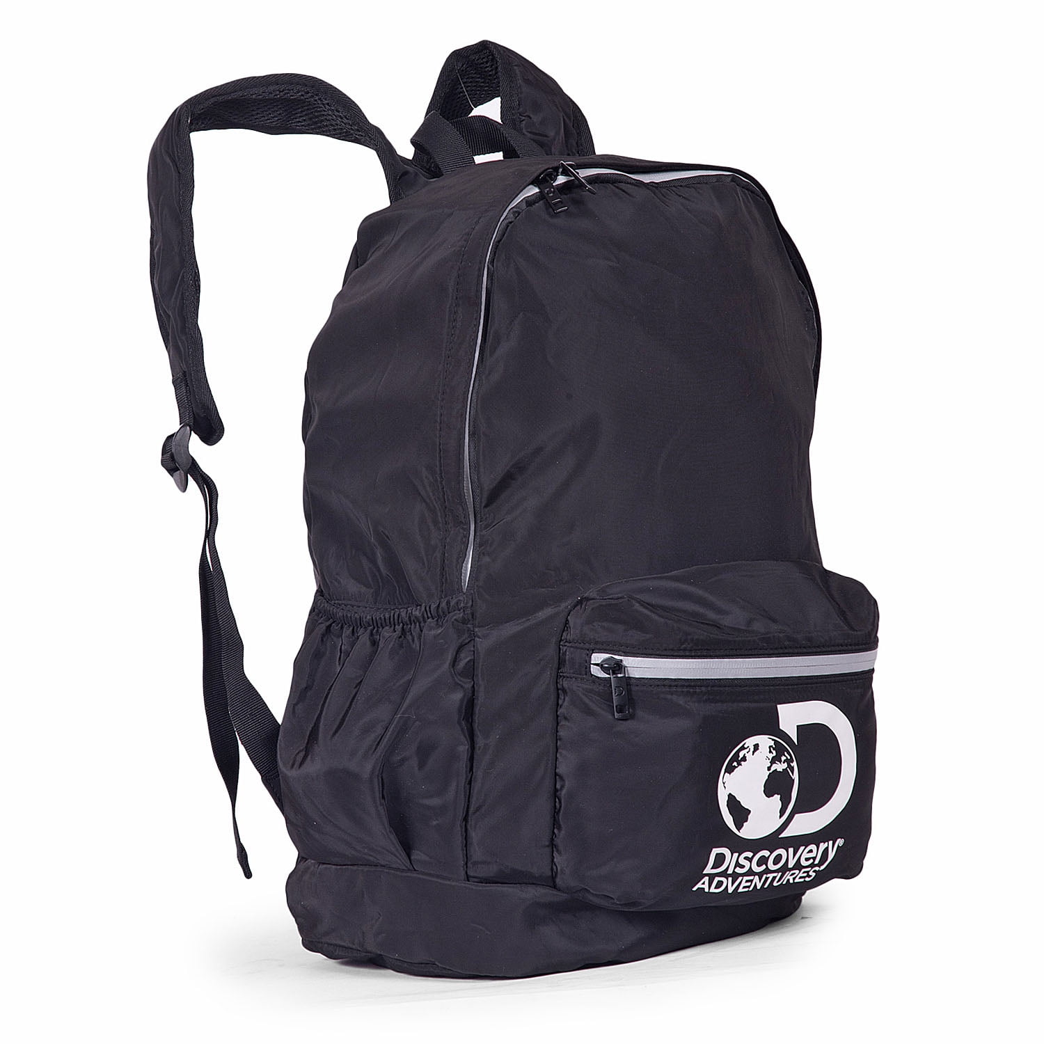 Discovery - Mochila De Viaje Duffle Plegable Negro