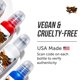 thumbnail image 3 of Set de tintas para tatuajes World Famous Simple, 7 colores, veganas, 15 ml, 3 of 4