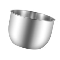 Magideal - Tazón De Mezcla De Acero Inoxidable, Tazón Para Servir Con Borde Redondeado, Ensaladetas, Tazón De Preparación Para Postre, Sopa, Marinados, Preparaci 21 Cm