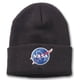thumbnail image 1 of Gorro Nasa Cuffed Knit Black, 1 of 2