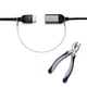thumbnail image 1 of Cable Lock TetherTies, resistentes, para ordenadores, color plateado, paquete de 60, 1 of 7