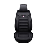 Importclick - Funda Asiento Auto Deluxe Eco Cuero Milán Negro