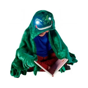 Genérico - Manta Frazada Dinosaurio Suave Ojos Luminosos Led Capucha Polar Niños