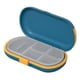 thumbnail image 5 of Caja De Almacenamiento De Medicamentos Portátil Con Cortador De Pastillas Para Ancianos De Viaje En Cápsula Azul, 5 of 5