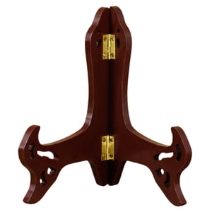 Bothyi - Soporte De Exhibición De Platos, Soporte De Madera Para Exhibición De Pasteles De Té, Libros, Imágenes De Platos, 8 Pulgadas