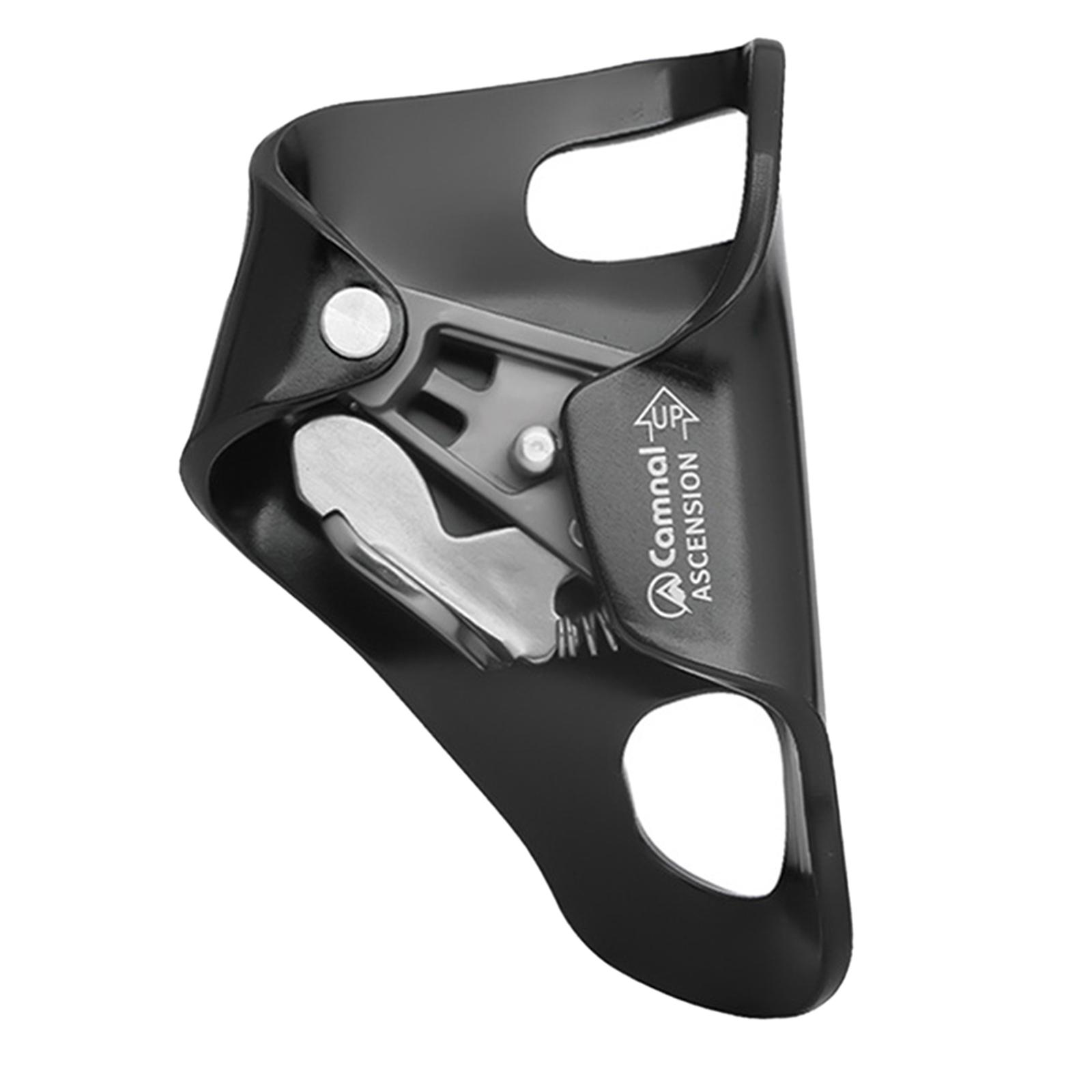 Ioensy - Pecho Ascender Árbol Rocas Escalada 10-13Mm Cuerda Ascendente Abdominal Riser Negro