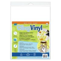 Película Adhesiva Para Ventanas Grafix White Static, Paquete De 50