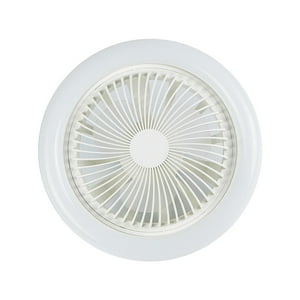 Genérico - Ventilador De Techo Con Luz Ventiladores De Techo De Perfil Bajo Ventilador De Techo De Oficina Con Lámpara Blanca 30W