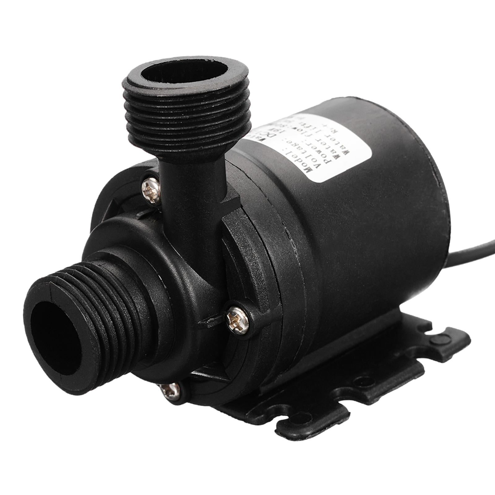 Magideal - Bomba De Agua Sin Escobillas De 1/2 ", Mini Bomba Centrífuga Silenciosa Portátil De 800l/ Acuario, Estanque, Pecera, Motor Sin Escobillas, , Ascensor Dc24v 3m