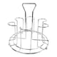 thumbnail image 4 of Soporte De Acero Inoxidable Para 6 Tazas, Soporte Para Vasos De Cocina, Estante Para Tazas, Estante Para El Hogar A 17x16,5 Cm, 4 of 5