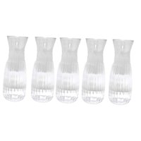 Magideal - Florero Pequeño De Flores Secas, Soporte Minimalista Para Plantas, Contenedor De Flores Para Oficina, Escritorio, Arreglo Floral Para El Hogar, 5 Uds.