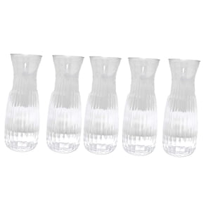 Magideal - Florero Pequeño De Flores Secas, Soporte Minimalista Para Plantas, Contenedor De Flores Para Oficina, Escritorio, Arreglo Floral Para El Hogar, 5 Uds.