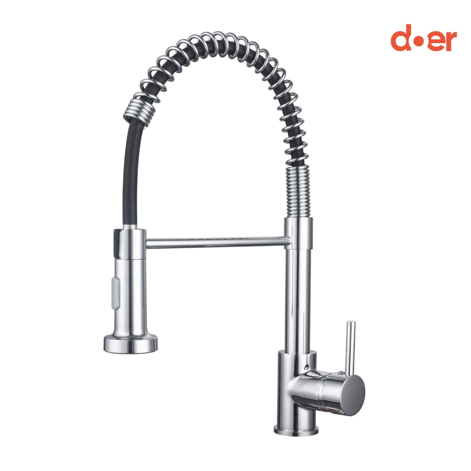 Doer - Monomando De Cocina Flexible Cromo Bermejo