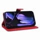 thumbnail image 2 of Funda tipo cartera con tapa para Google Pixel 9A con tarjetero, soporte y cubierta magnética Rojo, 2 of 6