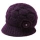 thumbnail image 1 of Gorro de invierno con ala de punto cálido, 1 of 5