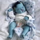 thumbnail image 3 of Muñeca Reborn RXDOLL con forma de avatar realista de 48 cm con ropa y accesorios, 3 of 3