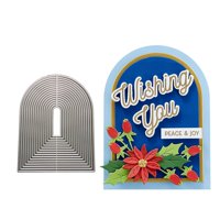 Troquelados De Metal Para Hacer Tarjetas Qoiseys Arch Cute Cross