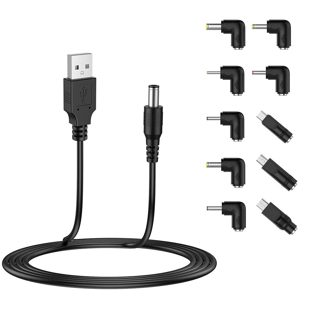 Cable De Carga Liansum Usb A Dc De 5 V Con 10 Conectores