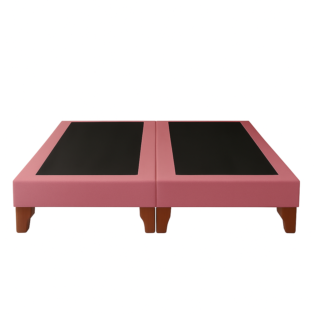 Ethan Desing - Base De Cama 2 Plazas Palo Rosa