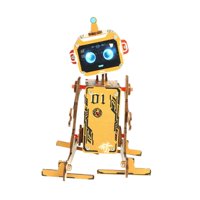 Bothyi - Kit De Robot Diy Para Niños, Rompecabezas De Madera 3D, Regalo Para Niños Y Niñas, Controlado Por Voz