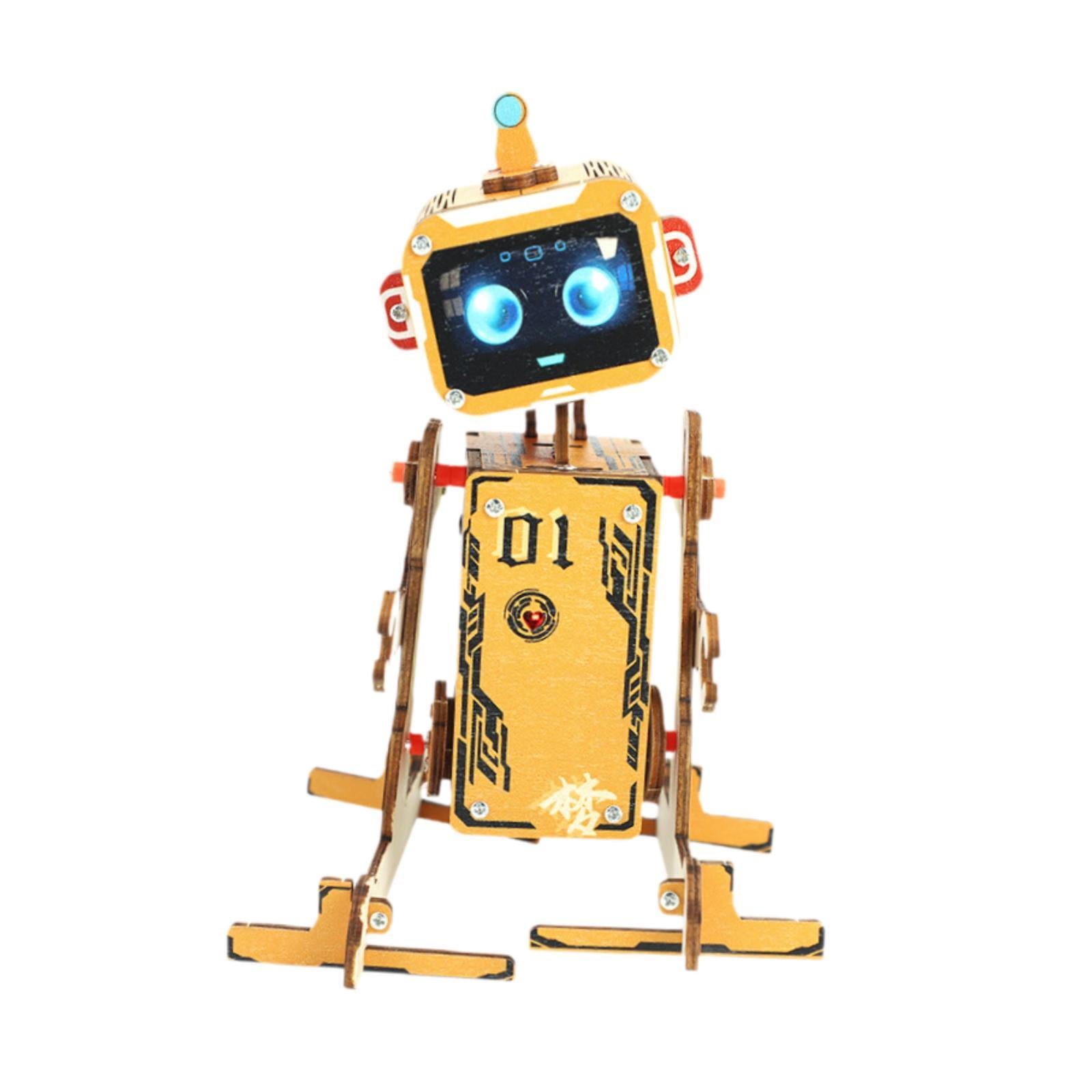 Bothyi - Kit De Robot Diy Para Niños, Rompecabezas De Madera 3d, Regalo Para Niños Y Niñas, Controlado Por Voz