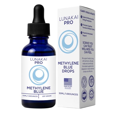 Suplemento Lunakai Pro Azul De Metileno 50 Ml Grado Usp