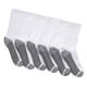 thumbnail image 4 of Calcetines Hanes Max Cushion blancos tipo crew talla 12-14 US, 4 of 6