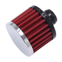 Magideal - Respiradero Con Tapa De Válvula De 2"" De Alto, Filtro De Flujo Adicional, Respiradero Con Filtro De Aire Pequeño Rojo