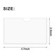 thumbnail image 2 of Bolsillos para tarjetas Chinco pack de 30, 9,4 × 5,8 cm, apertura superior, 2 of 7