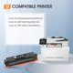 thumbnail image 2 of Cartuchos de tóner Cool Toner 202X negros para HP M281 M254 (paquete de 2), 2 of 6