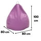 thumbnail image 3 of Pouf Pera Lila Eco Cuero 100x80x80 cm, 3 of 3