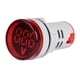 thumbnail image 4 of Voltímetro Corriente Alterna 50-500V Indicador LED De Potencia Rojo, 4 of 5