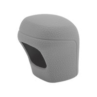 Magideal - Cubierta De Perilla De Cambio De Marchas Automática, Protector De Palanca De Cambios De Perilla Automática, Cubierta Protectora Antideslizante De Fáci Gris