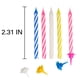 thumbnail image 3 of Velas Hampton Distribution - Pack de 144 multicolores, 3 of 9