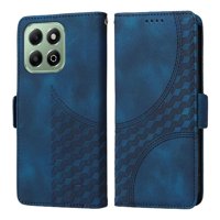 Carcasa Foxdock Honor X6A De Cuero Pu, Diseño Acolchado Clásico, Protección Contra Caídas Y Rayones