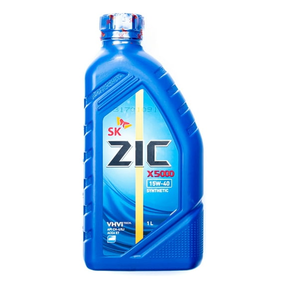 Aceite Motor Zic 15w40 X5000 Diesel Sintetico 1 Litro