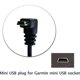 thumbnail image 2 of Cable Cargador para Auto EDOTech de 6 Ft Mini USB para Garmin, 2 of 3