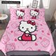 thumbnail image 1 of Kawaii HelloKitty Duvet Cover for Women Girls Cute Lightweight 3-Piece Duvet Cover Set Including 1 Duvet Cover and 2 Pillowcases Bed Sheets, 1 of 5