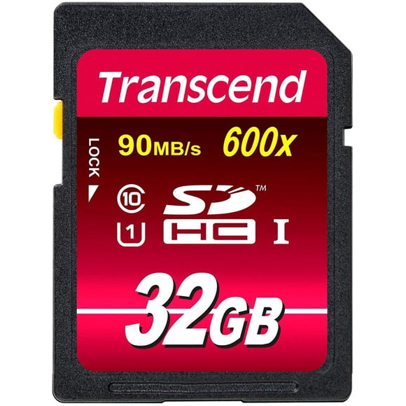 Tarjeta SDHC Transcend 32 GB Clase 10 UHS-I 90 MB/s
